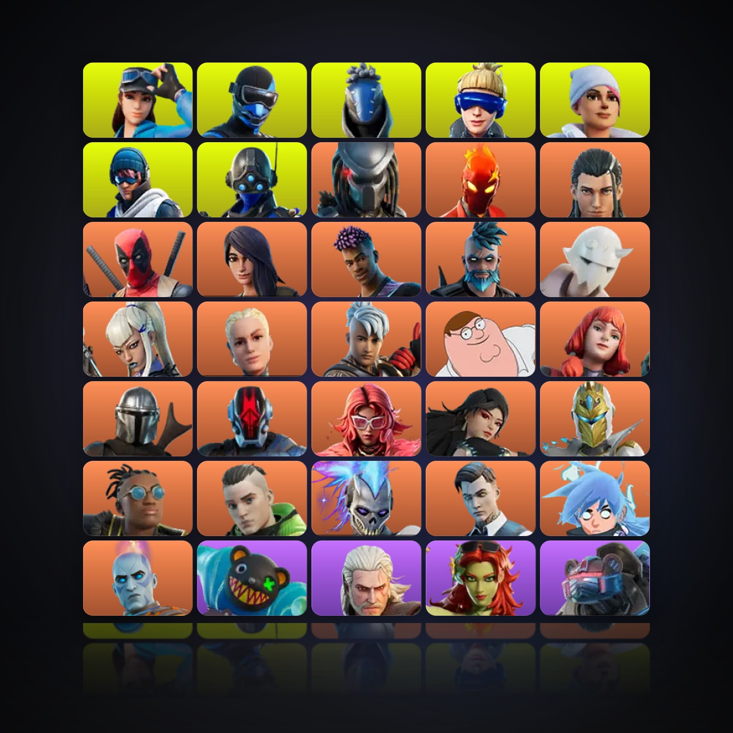 Fortnite | 149 Skins | 250 V-Bucks | Level 2453 | 223 Wins — HabibiAccounts