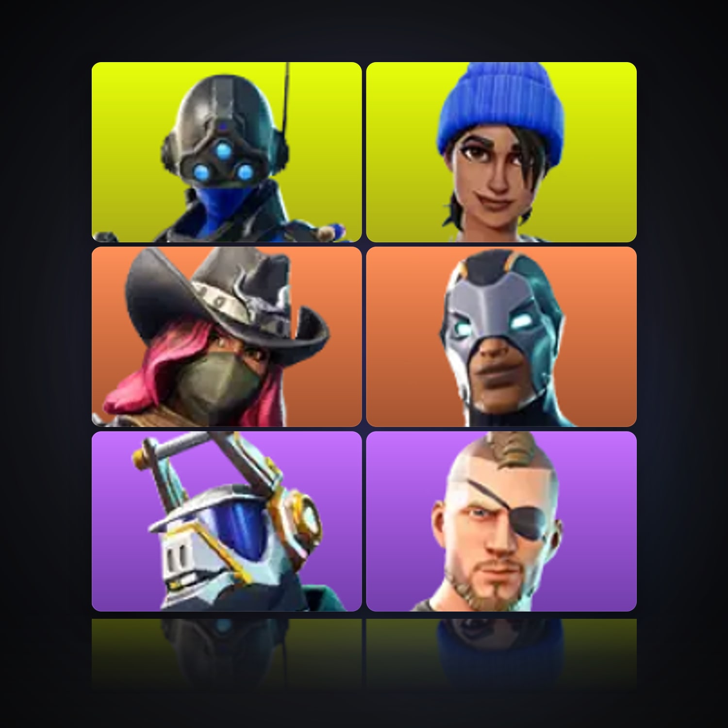 Fortnite | 6 Skins | 750 V-Bucks | Level 193 | 8 Wins — HabibiAccounts