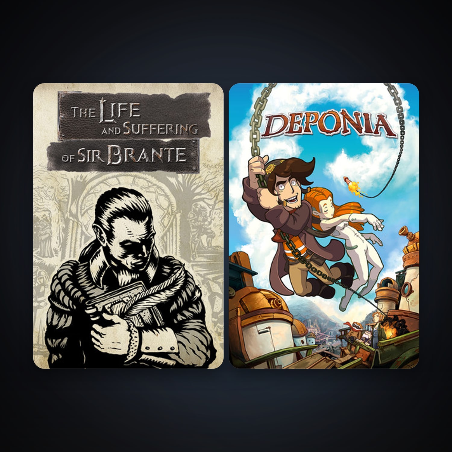 The Life and Suffering of Sir Brante & Deponia — HabibiAccounts