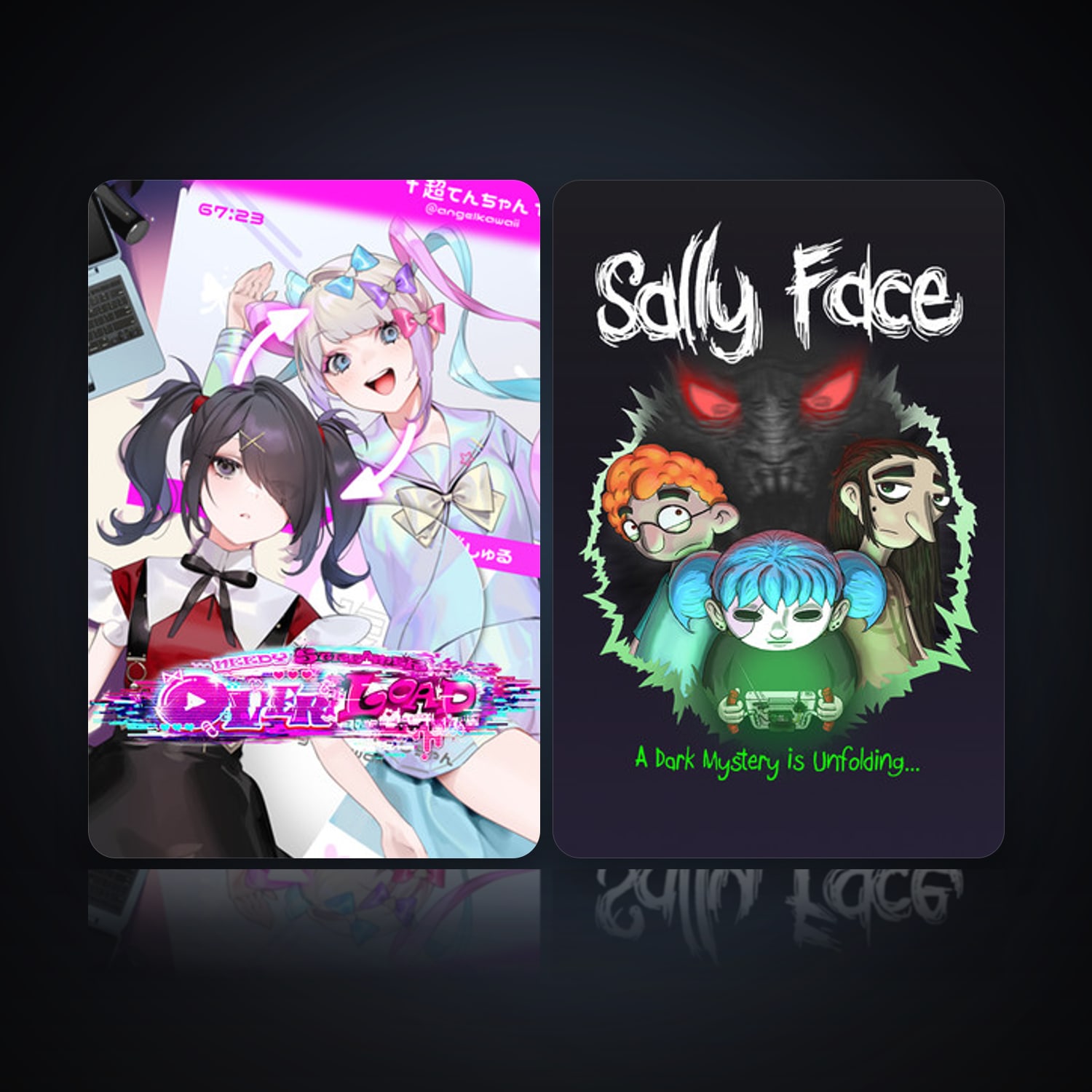 NEEDY GIRL OVERDOSE & Sally Face - Episode One — HabibiAccounts