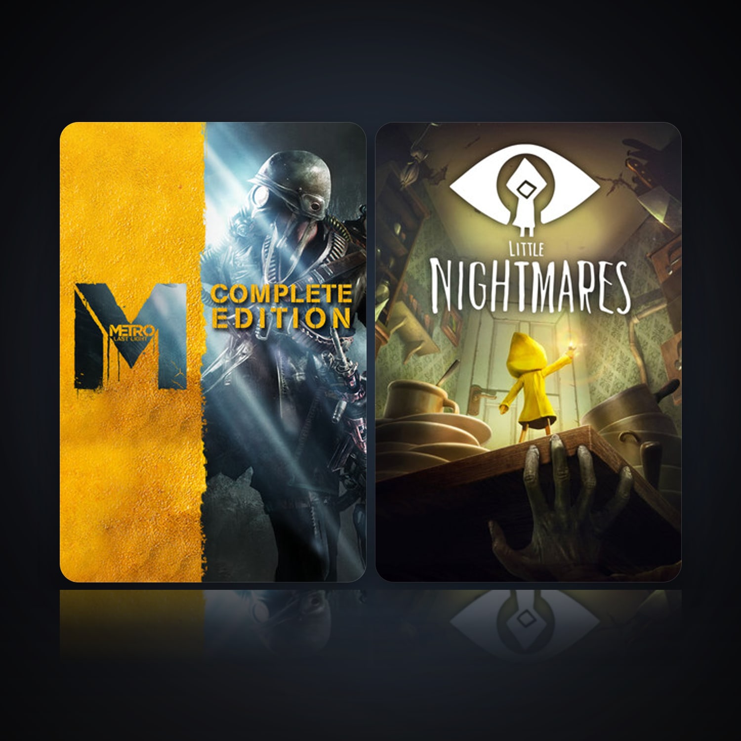 هالحساب ستيم فلين، Metro: Last Light وLittle Nightmares، 4 لعبة، صامد واضح — HabibiAccounts