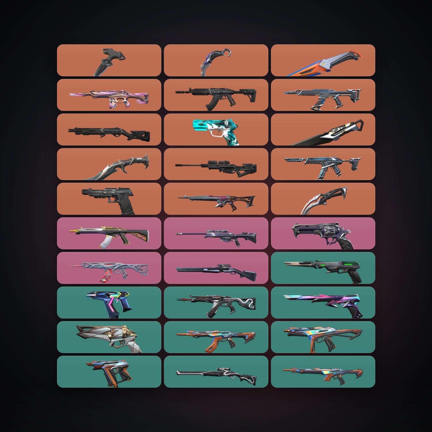 EU Diamond 3 locker — 6 knives, 52 skins, lvl 180 — HabibiAccounts