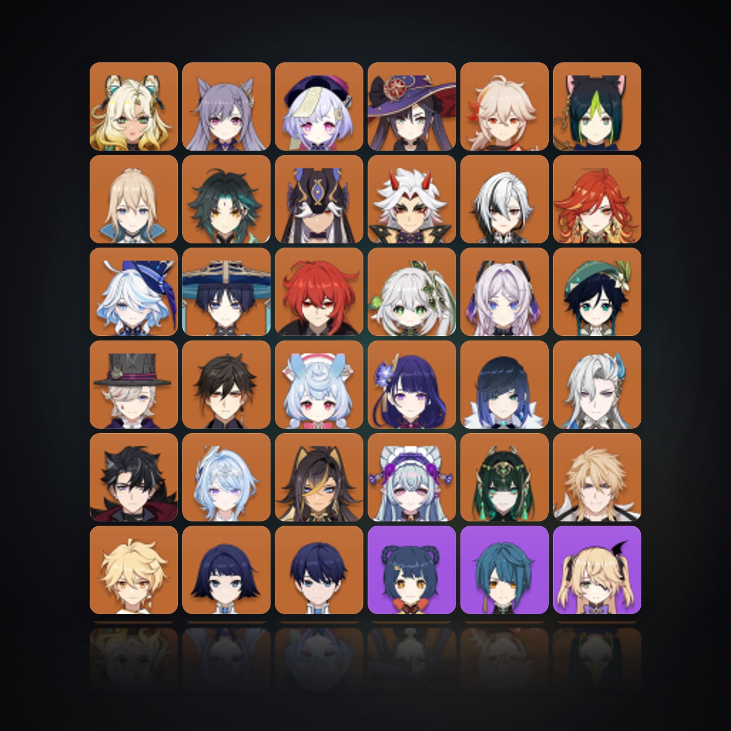 Genshin Impact | AR 60 | 83 Chars | 30× 5★ — HabibiAccounts