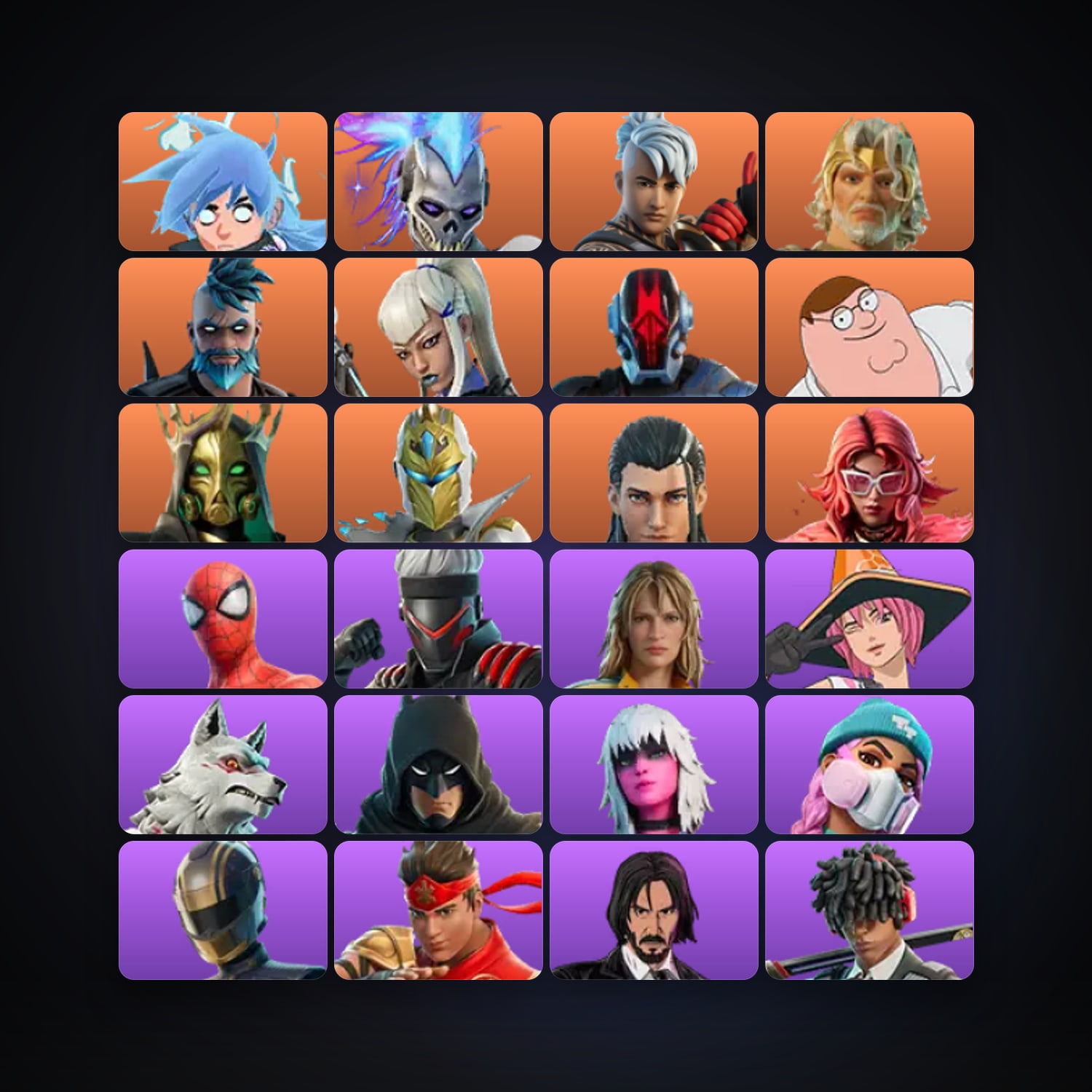 Fortnite | 213 Skins | 1.2K V-Bucks | Level 3446 | 325 Wins — HabibiAccounts
