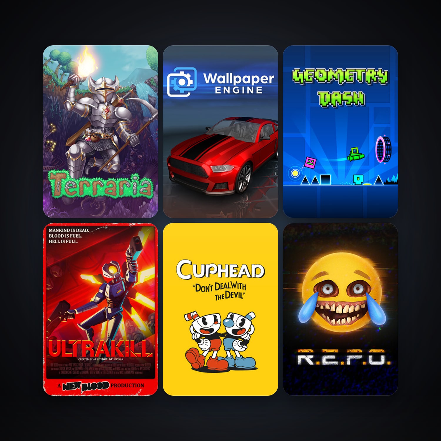 Super Meat Boy + Terraria, 39 games, clean — HabibiAccounts