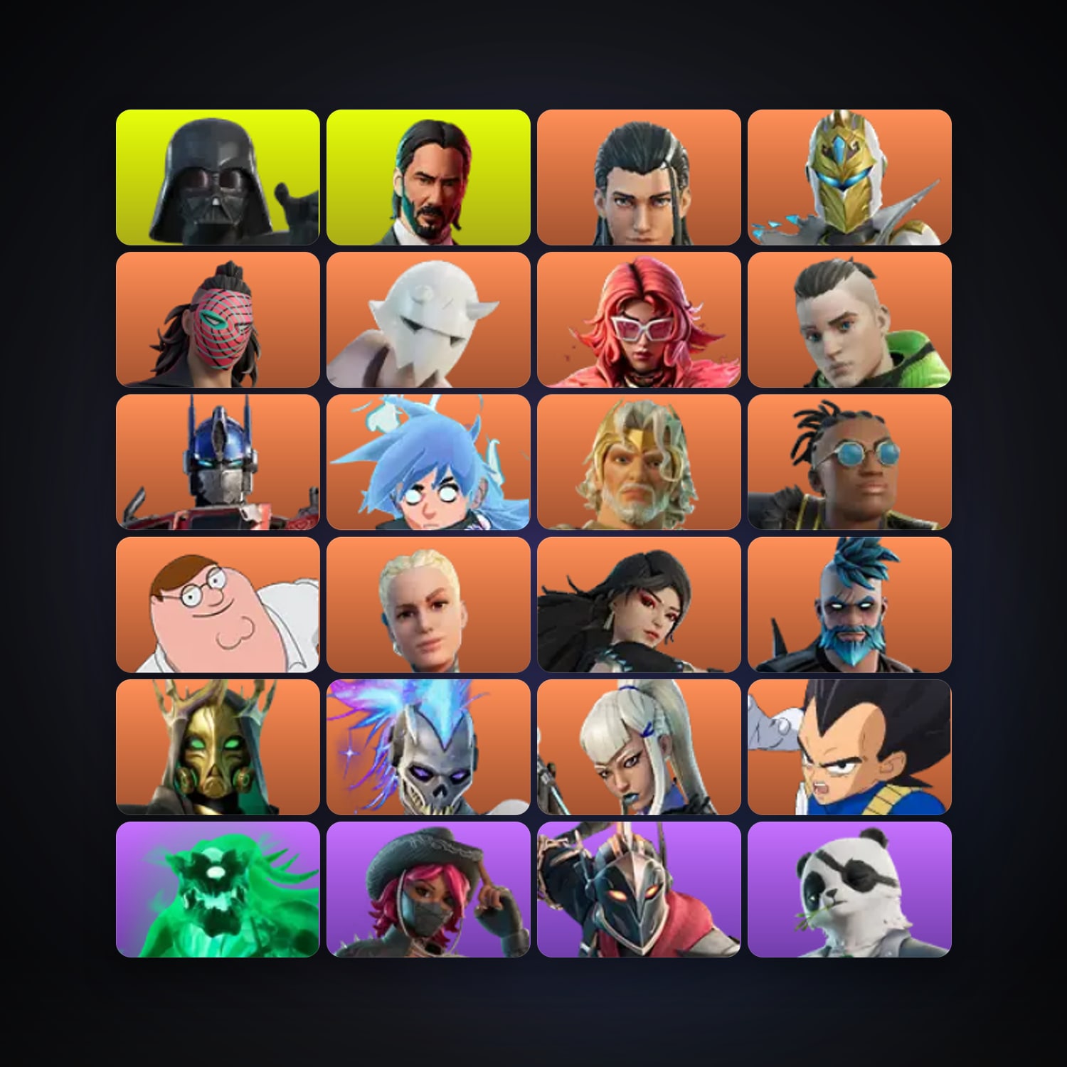Fortnite | 356 Skins | 750 V-Bucks | Level 4943 | 1K Wins — HabibiAccounts