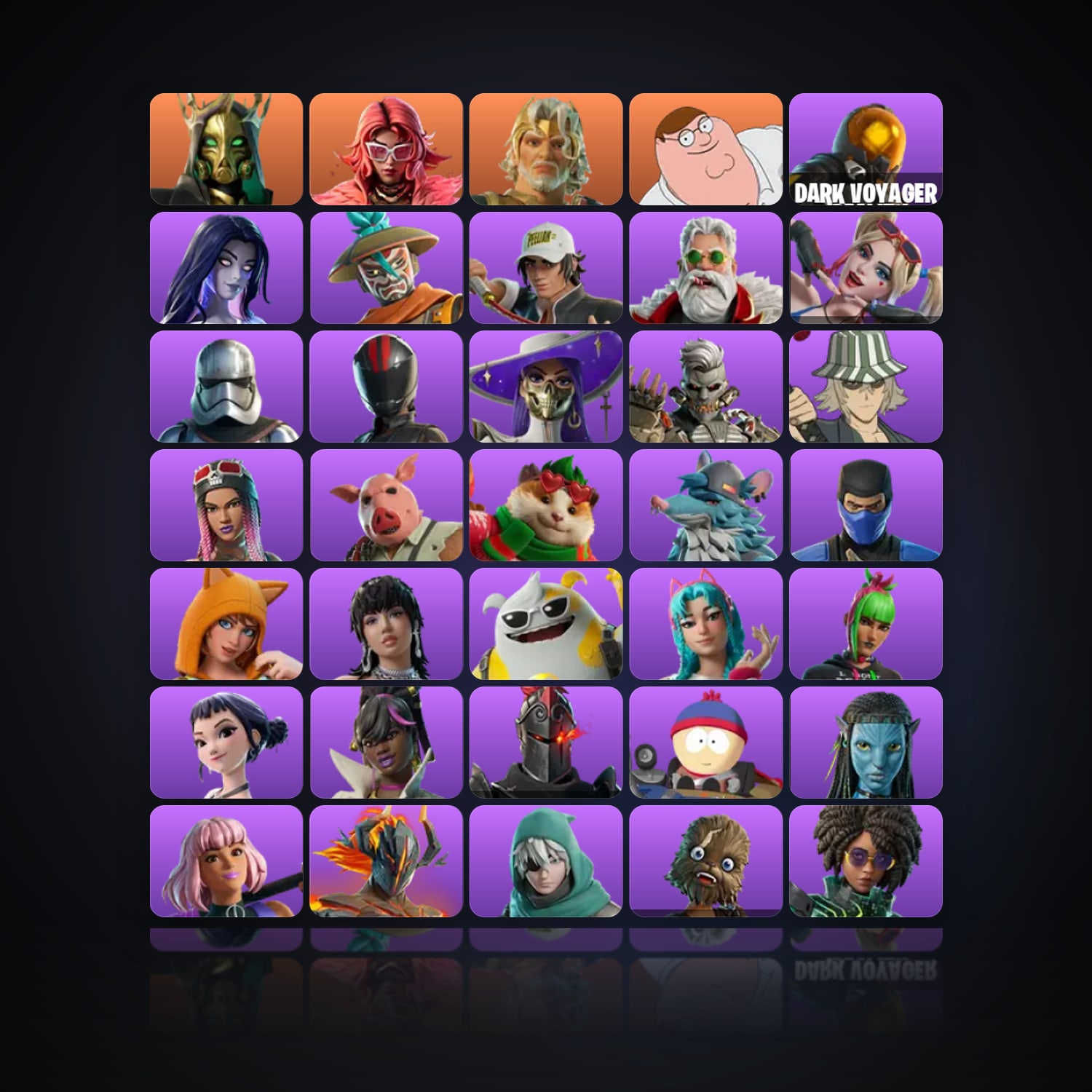 Fortnite | 333 Skins | 2.6K V-Bucks | Level 3025 | 697 Wins — HabibiAccounts