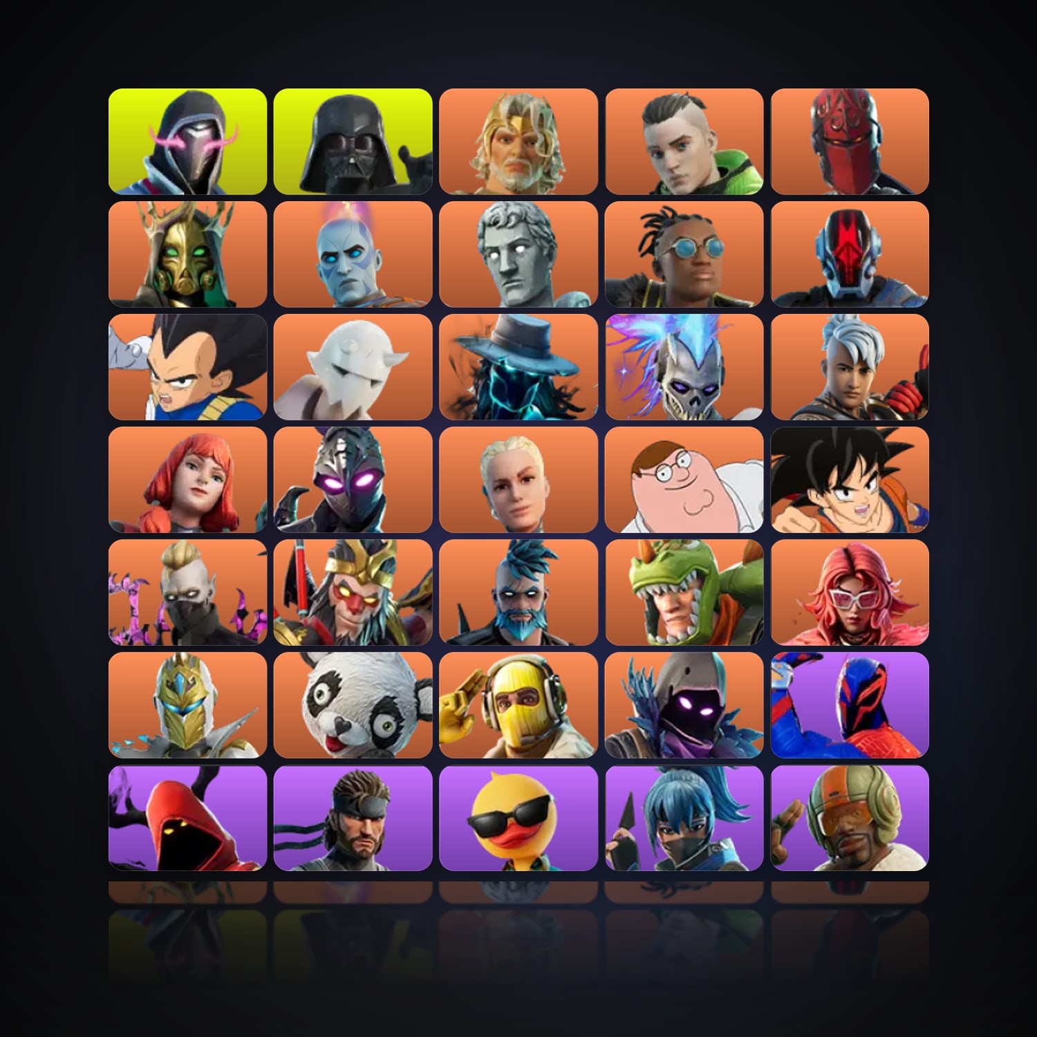 Fortnite | 345 Skins | 1.1K V-Bucks | Level 2216 | 243 Wins — HabibiAccounts