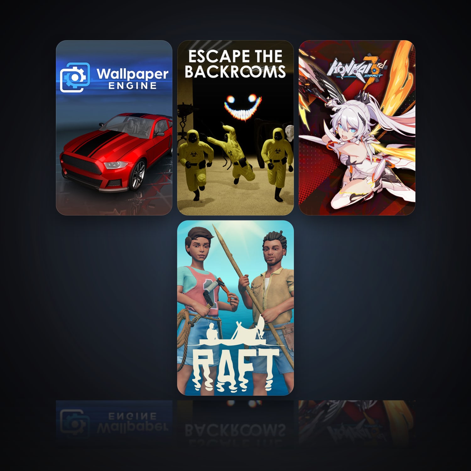 Wallpaper Engine & Escape the Backrooms | Clean — HabibiAccounts