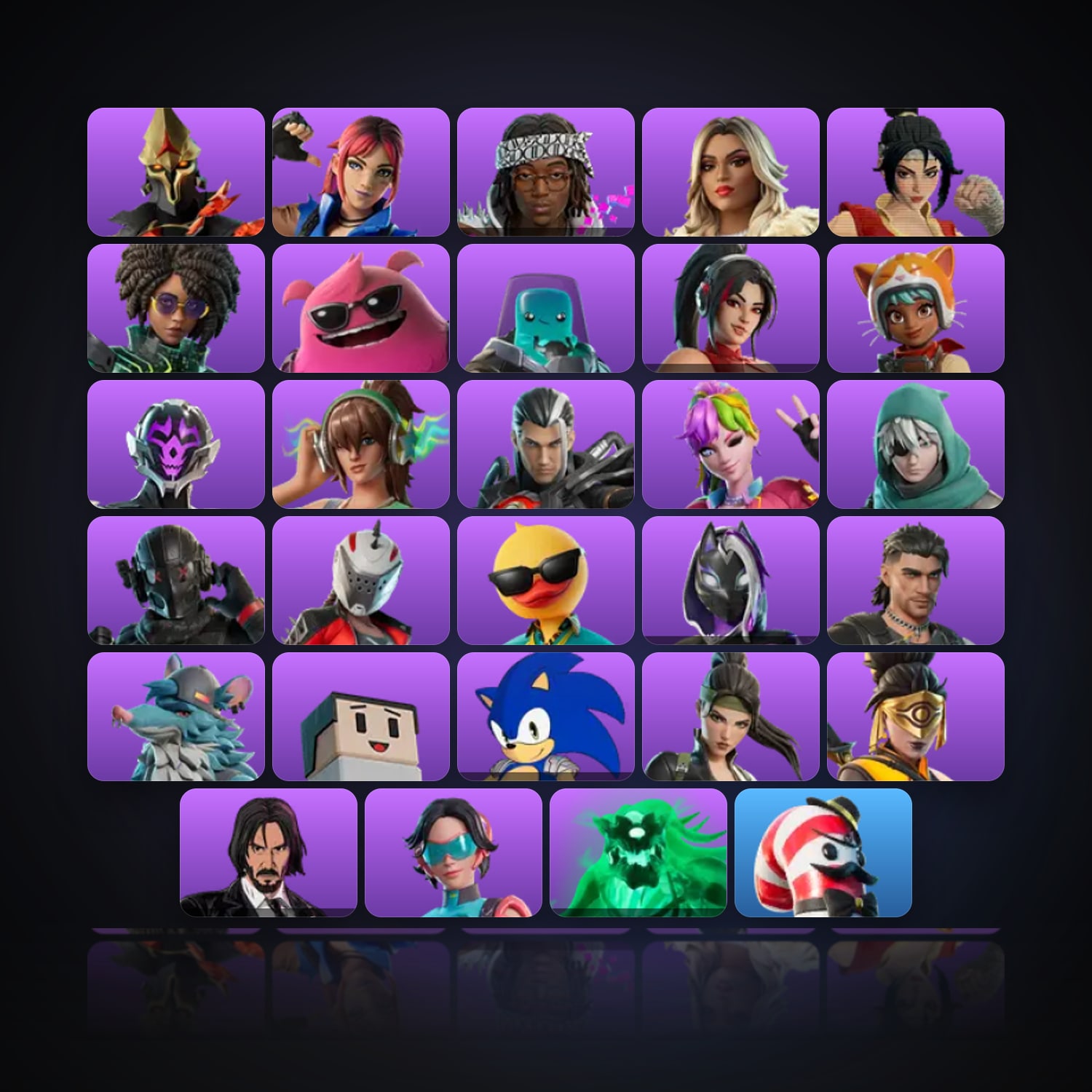 Fortnite | 29 Skins | 2.6K V-Bucks | Level 946 | 50 Wins — HabibiAccounts
