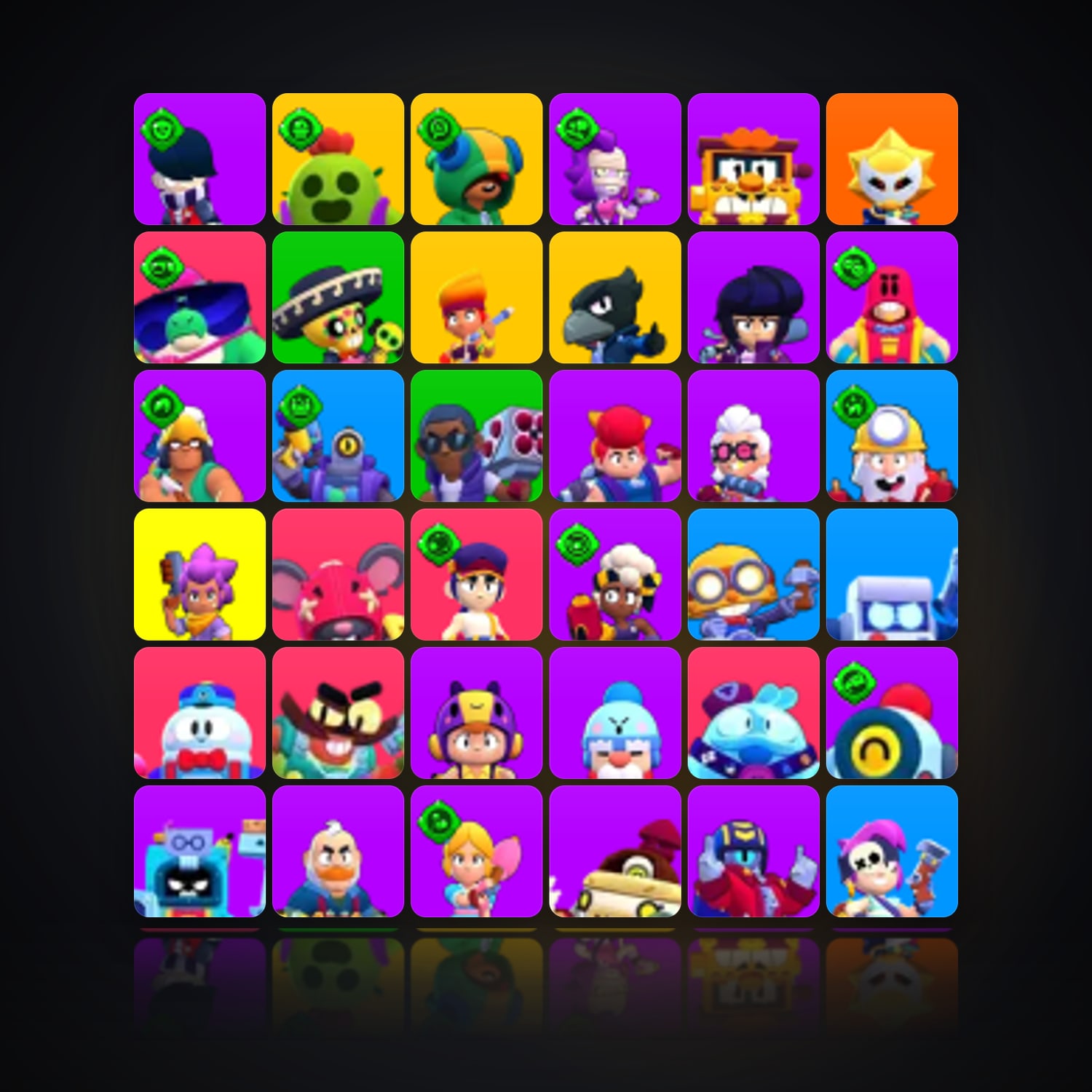 105 Brawlers | 82.8K Trophies — HabibiAccounts