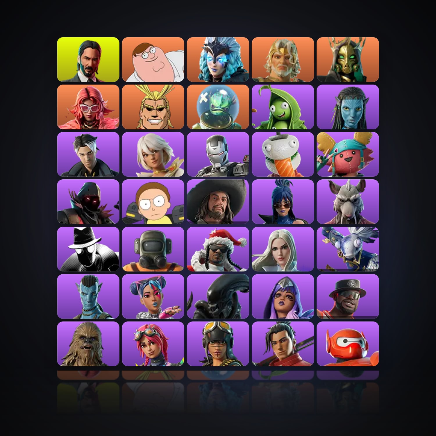 Fortnite | 159 Skins | 1.6K V-Bucks | Level 831 | 46 Wins — HabibiAccounts