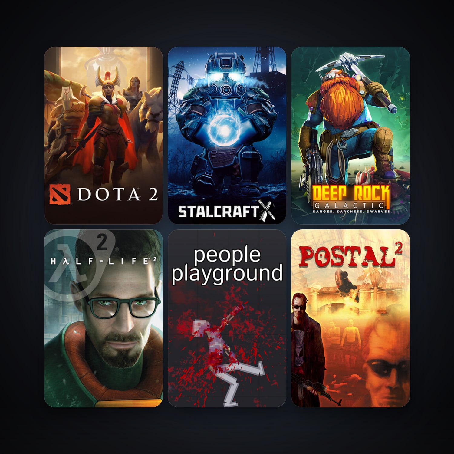 Half-Life 2 + Half-Life 2: Deathmatch, 30 games, clean — HabibiAccounts