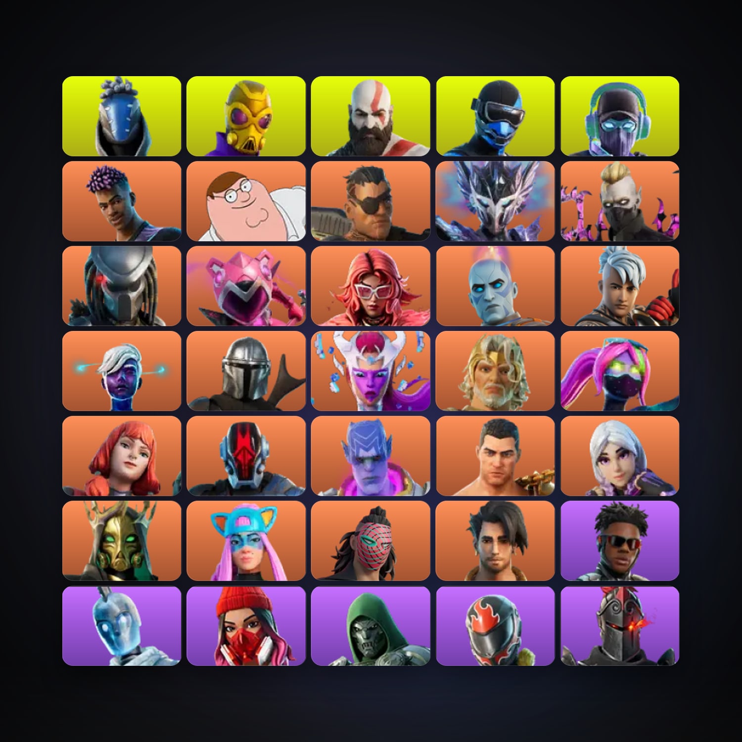 Fortnite | 346 Skins | 400 V-Bucks | Level 3278 | 351 Wins — HabibiAccounts