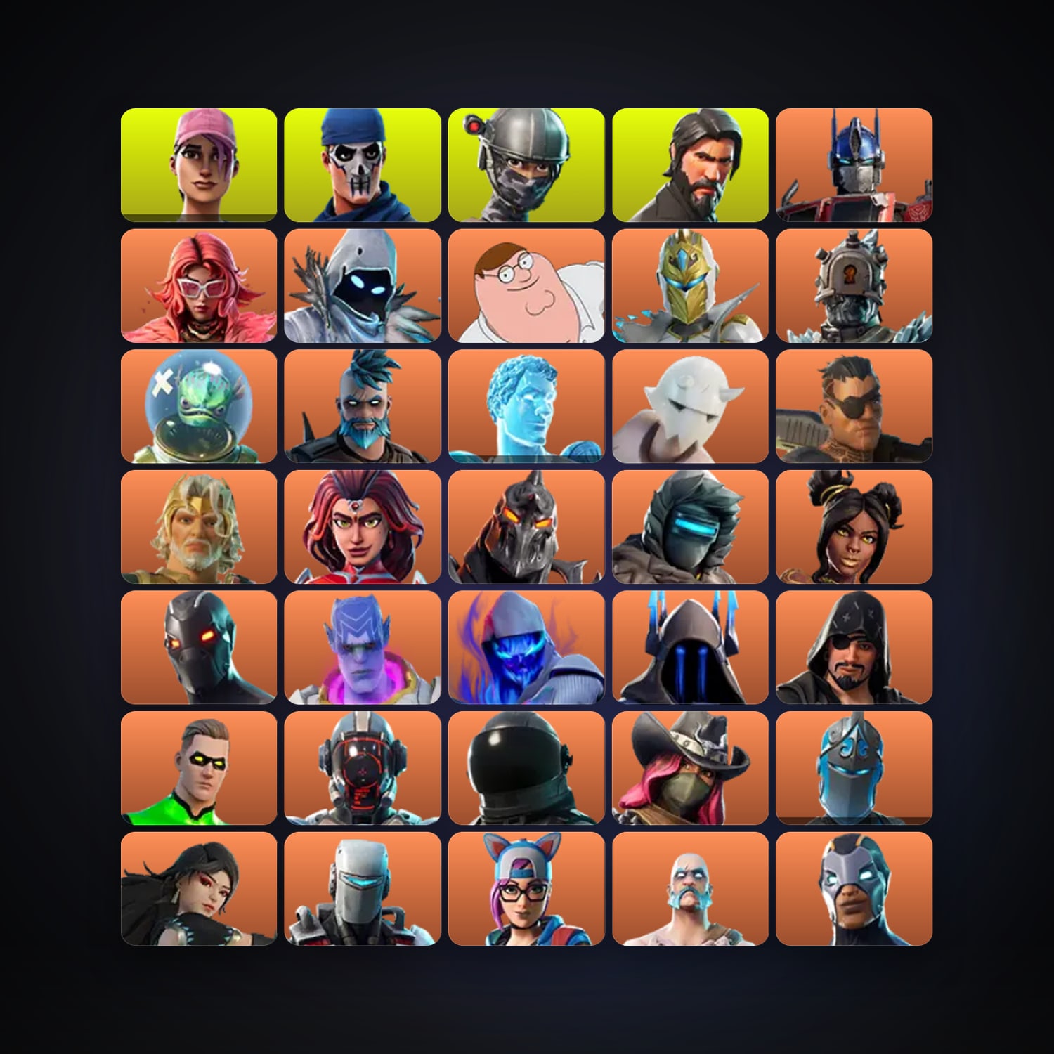 Fortnite | 256 Skins | 450 V-Bucks | Level 4975 | 658 Wins — HabibiAccounts
