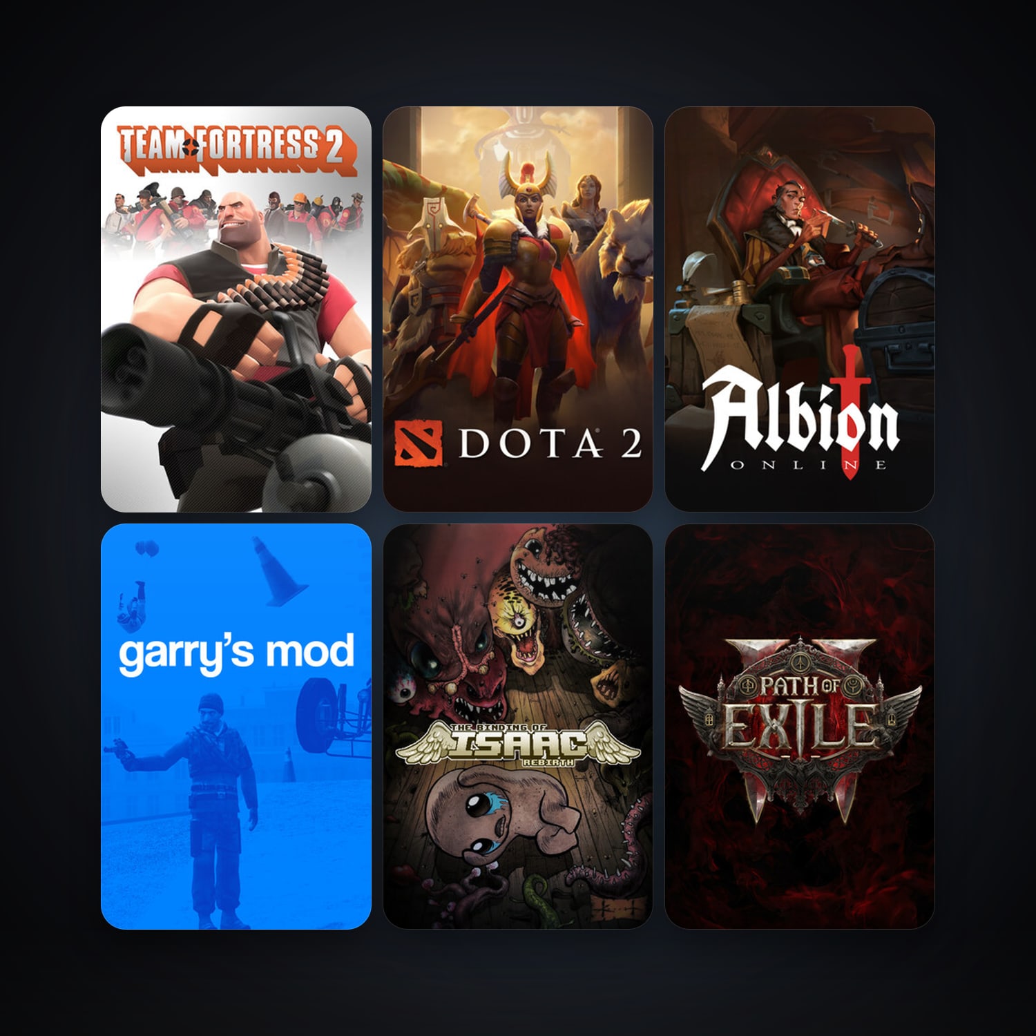 Team Fortress 2 + Dota 2, 89 games, Steam 14, clean — HabibiAccounts