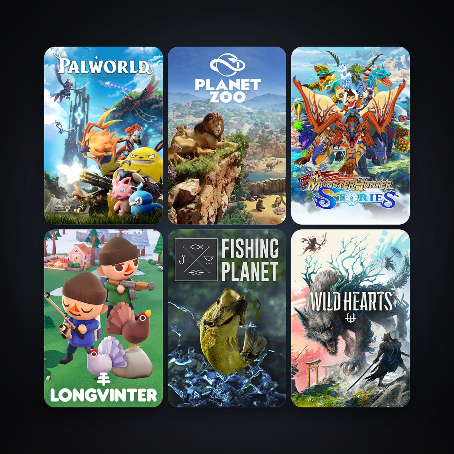 Fishing Planet + Graveyard Keeper, 16 games, clean — HabibiAccounts
