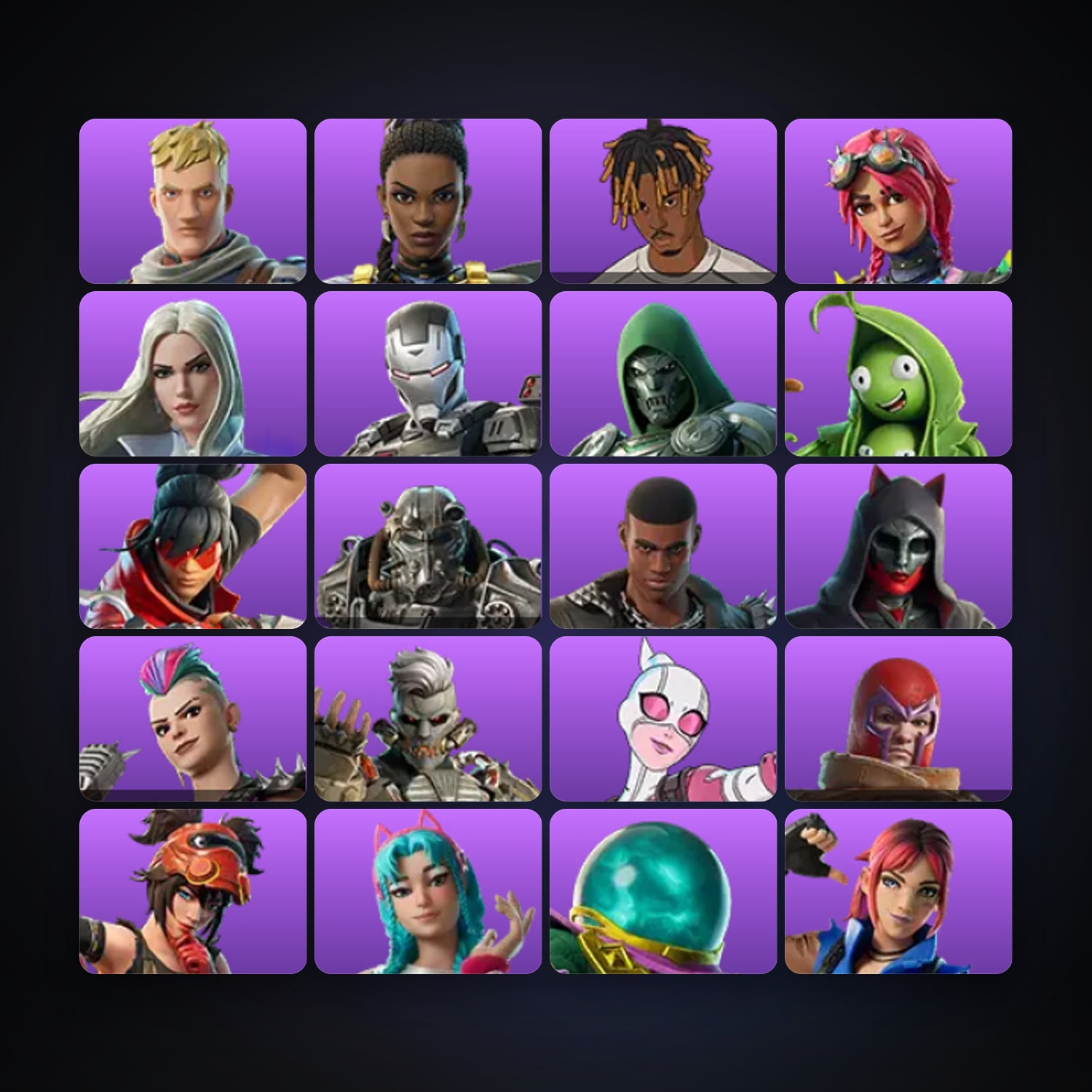 Fortnite | 23 Skins | 1.1K V-Bucks | Level 423 | 36 Wins — HabibiAccounts
