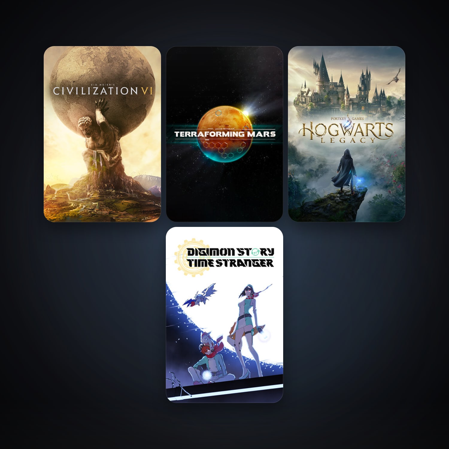 هالحساب ستيم فلين، Sid Meier's Civilization VI وTerraforming Mars، 5 لعبة، صامد واضح — HabibiAccounts