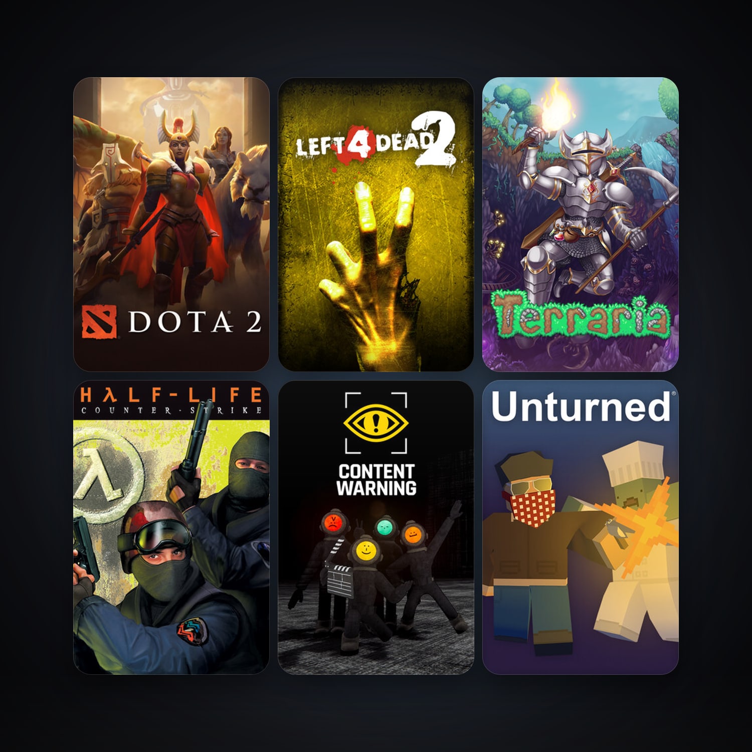 Counter-Strike + Half-Life 2, 17 games, clean — HabibiAccounts