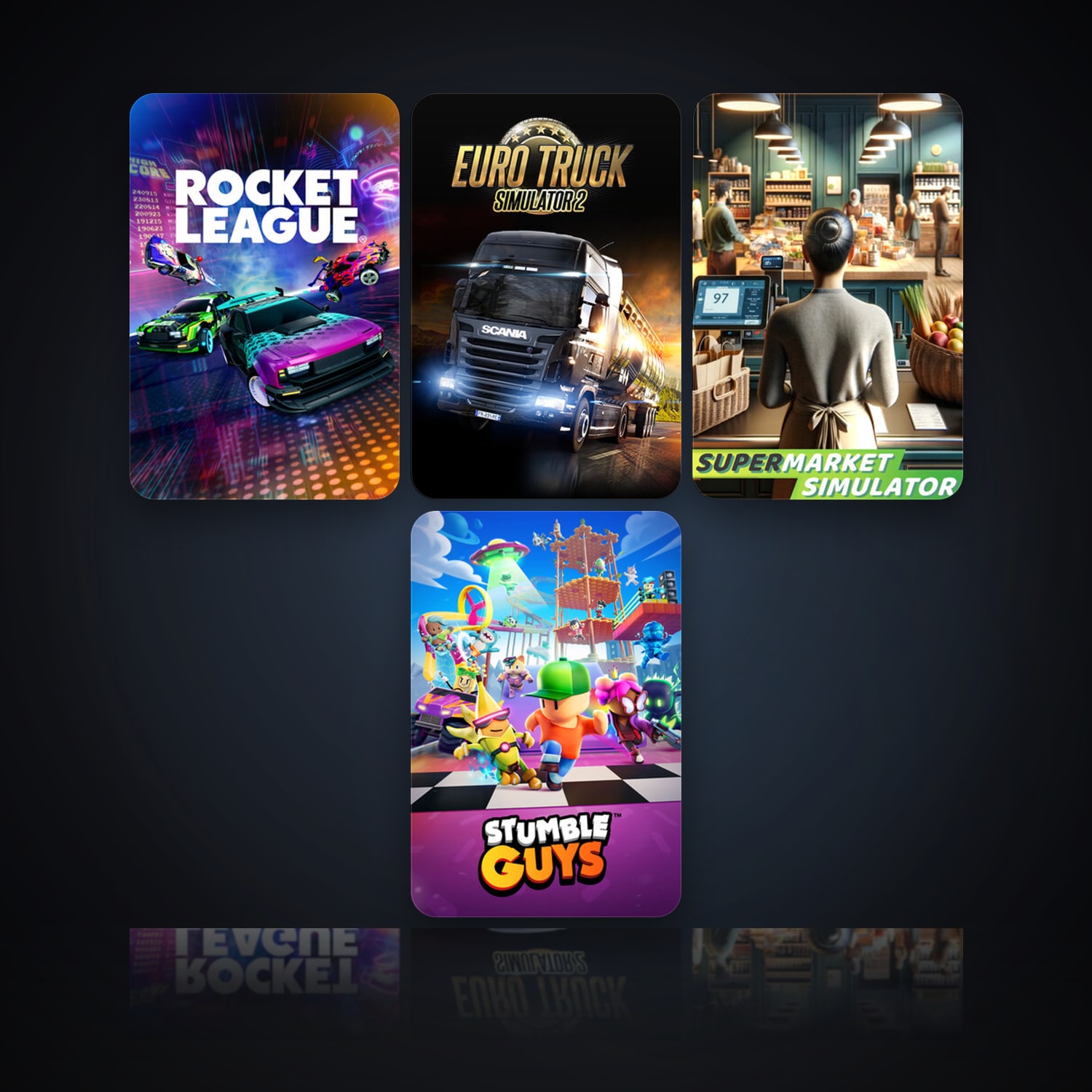 Rocket League & Euro Truck Simulator 2 | Clean — HabibiAccounts