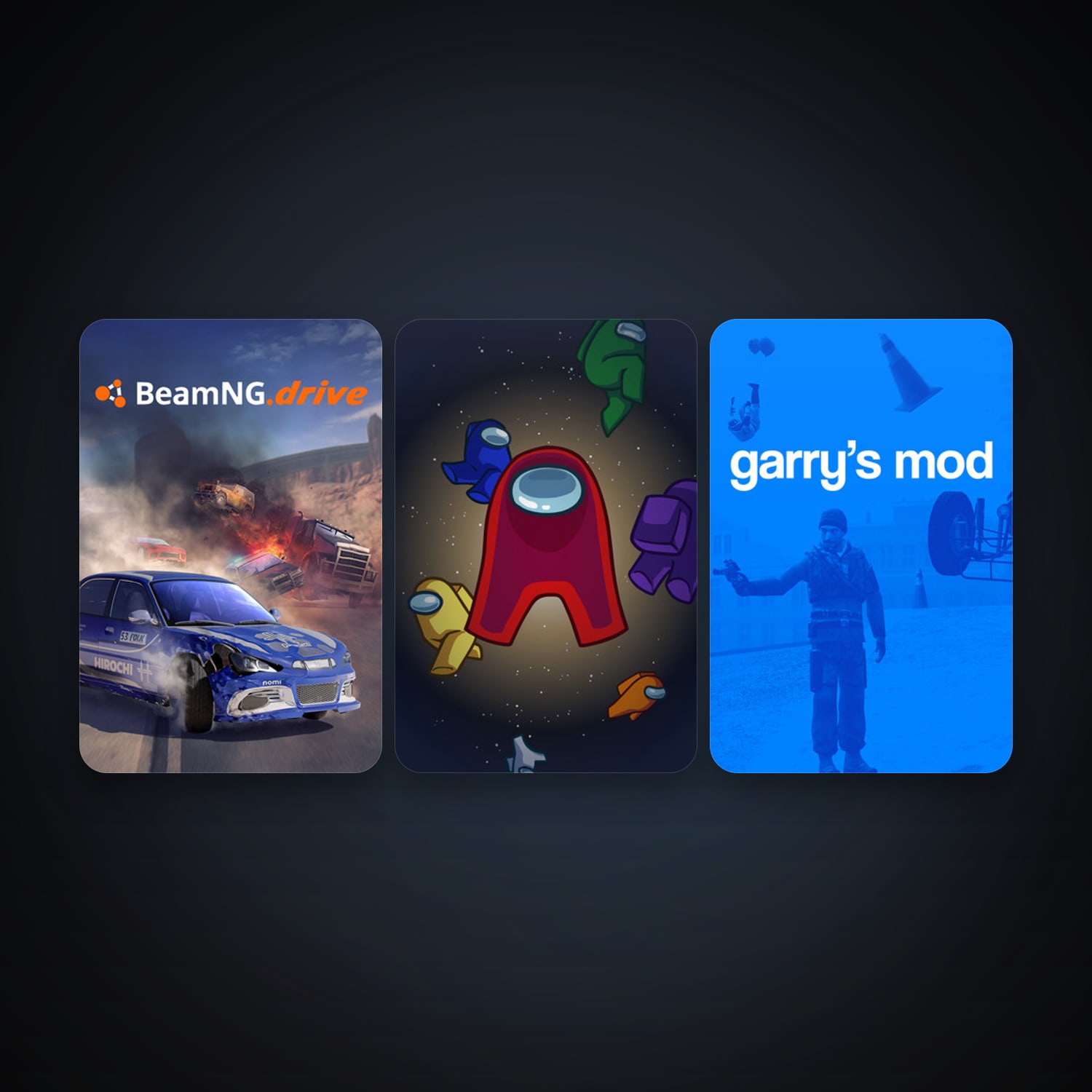 BeamNG.drive & Among Us — HabibiAccounts