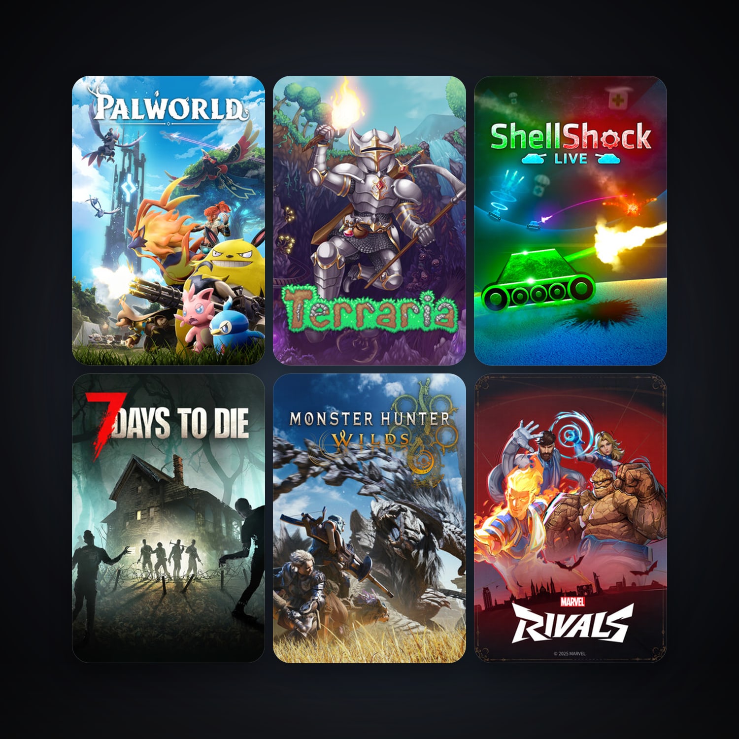 Terraria + 7 Days to Die, 177 games, Steam 23, clean — HabibiAccounts