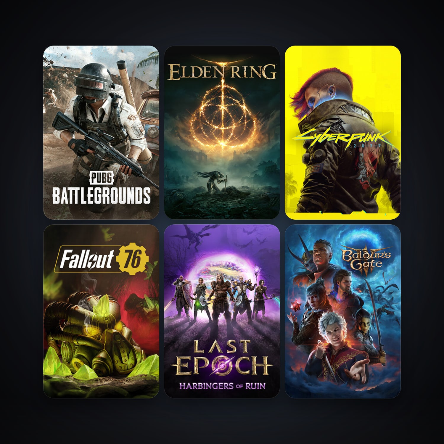 PUBG: Battlegrounds + Last Epoch, 76 games, clean — HabibiAccounts