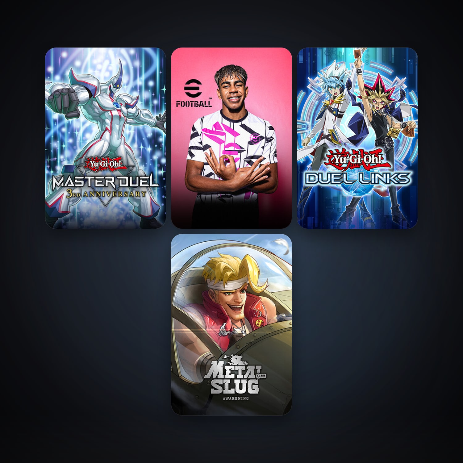 Yu-Gi-Oh! Duel Links + Yu-Gi-Oh! Master Duel, 7 games, clean — HabibiAccounts