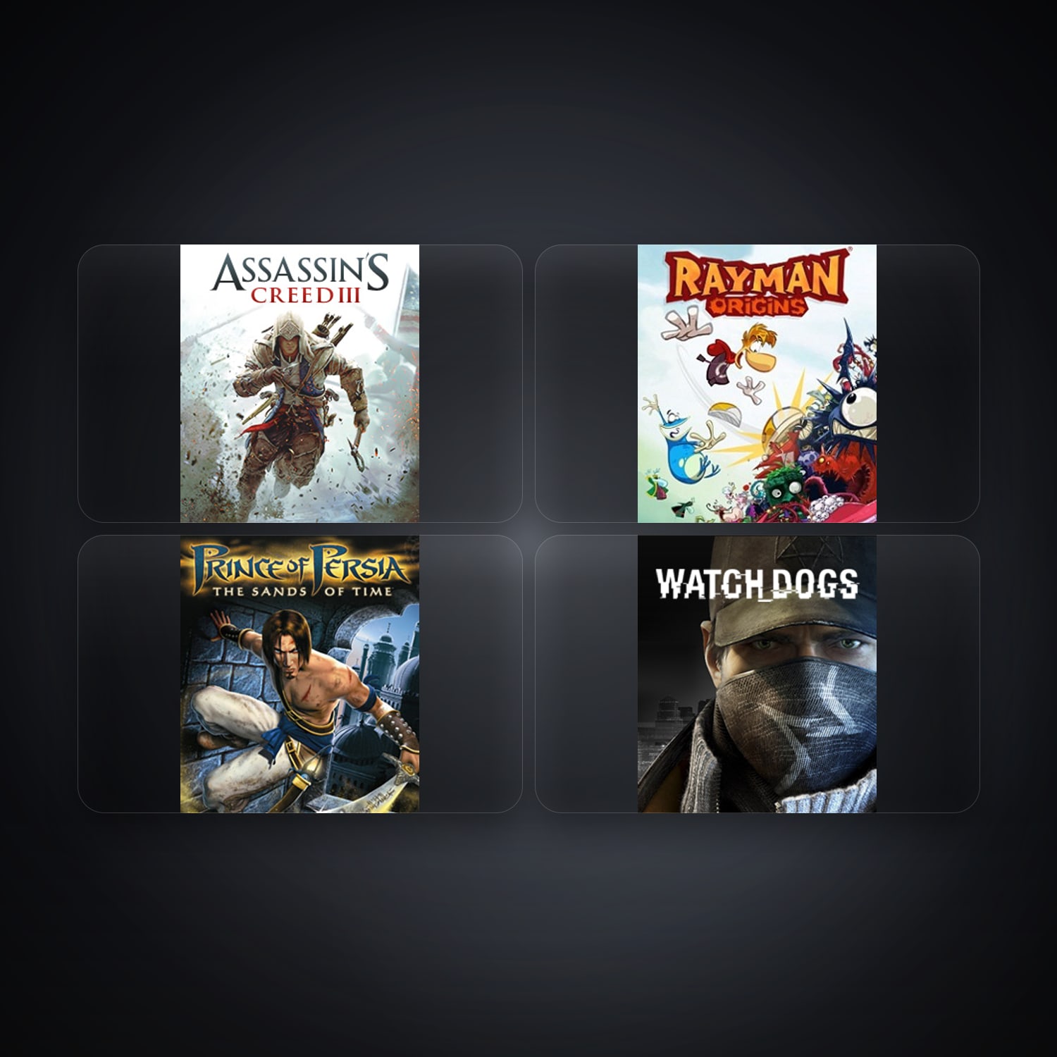 Ubisoft Assassin's Creed III + Rayman Origins — FR — 5 games — HabibiAccounts