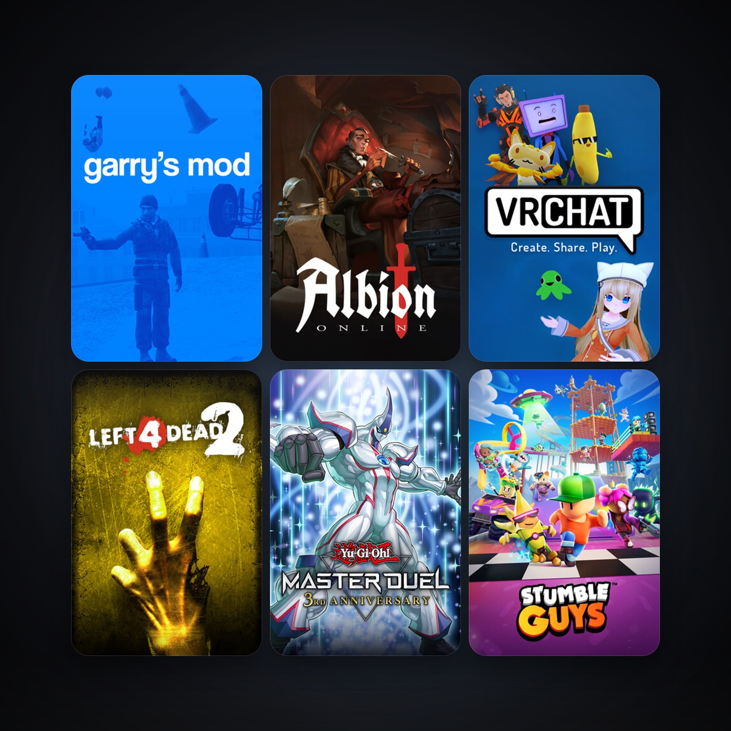 Left 4 Dead 2 + Garry's Mod, 12 games, clean — HabibiAccounts