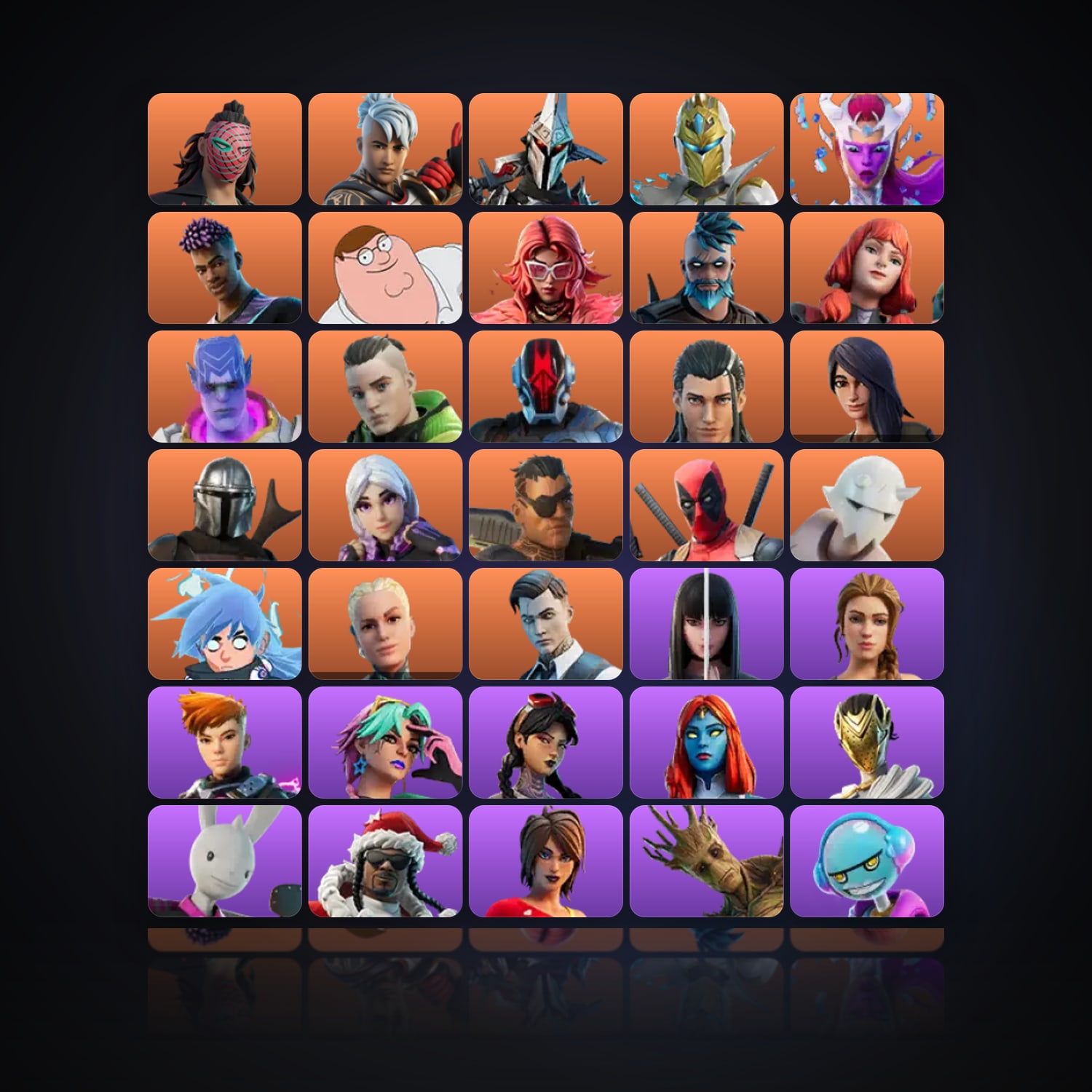 Fortnite | 168 Skins | 1K V-Bucks | Level 3292 | 393 Wins — HabibiAccounts