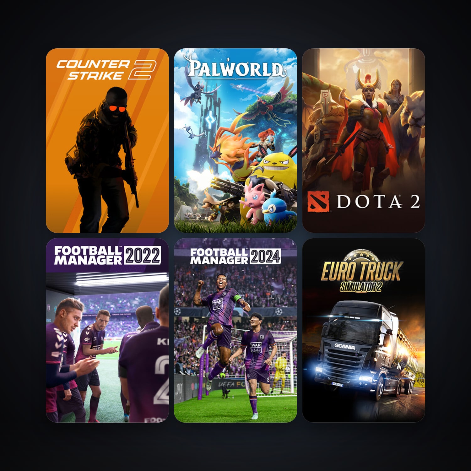 Dota 2 + CS2 Prime, 54 games, Steam 16, clean — HabibiAccounts
