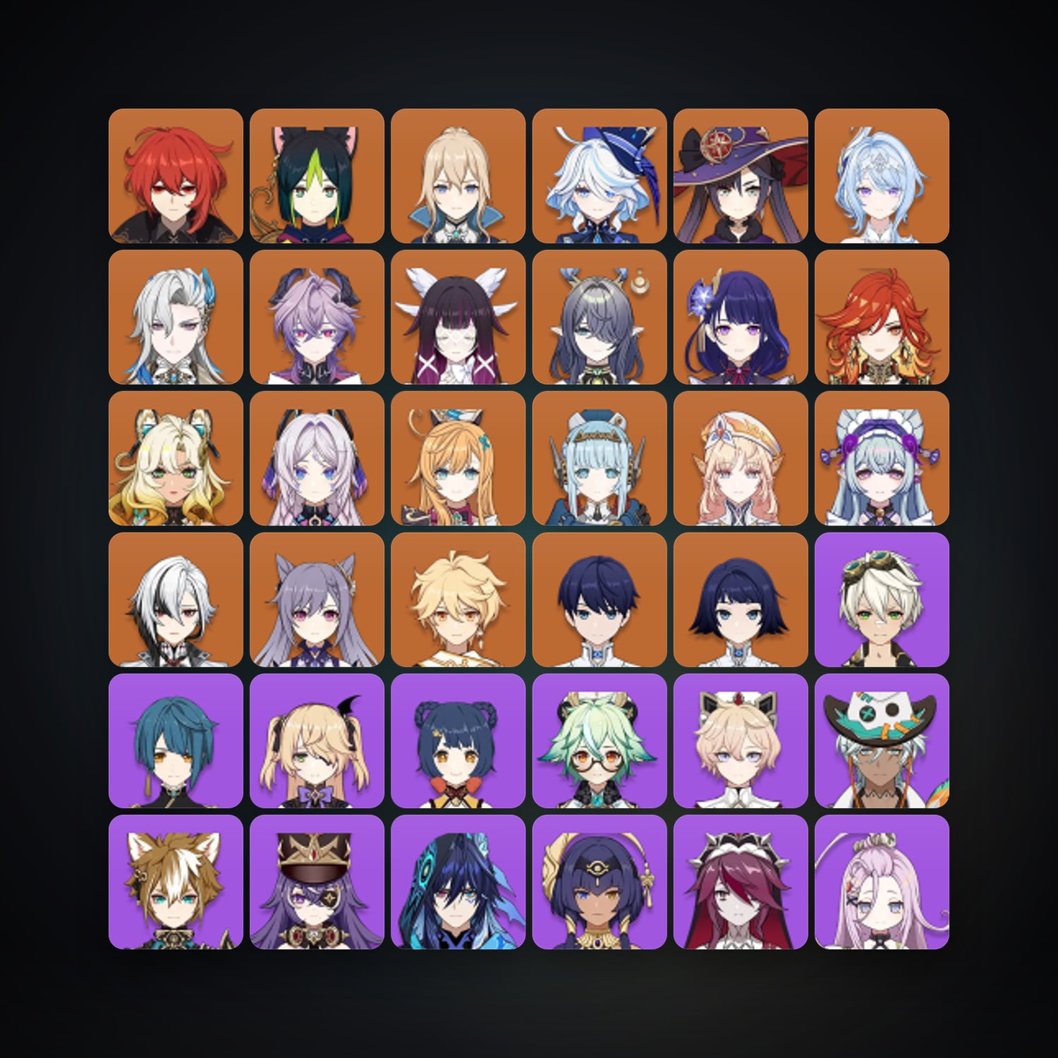 Genshin Impact | AR 59 | 71 Chars | 20× 5★ — HabibiAccounts