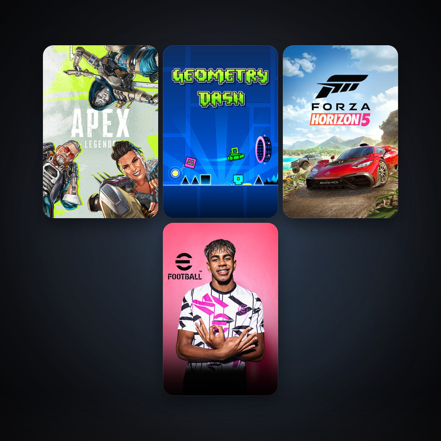 Free CS2 (No Prime) + Geometry Dash, 7 games, clean — HabibiAccounts