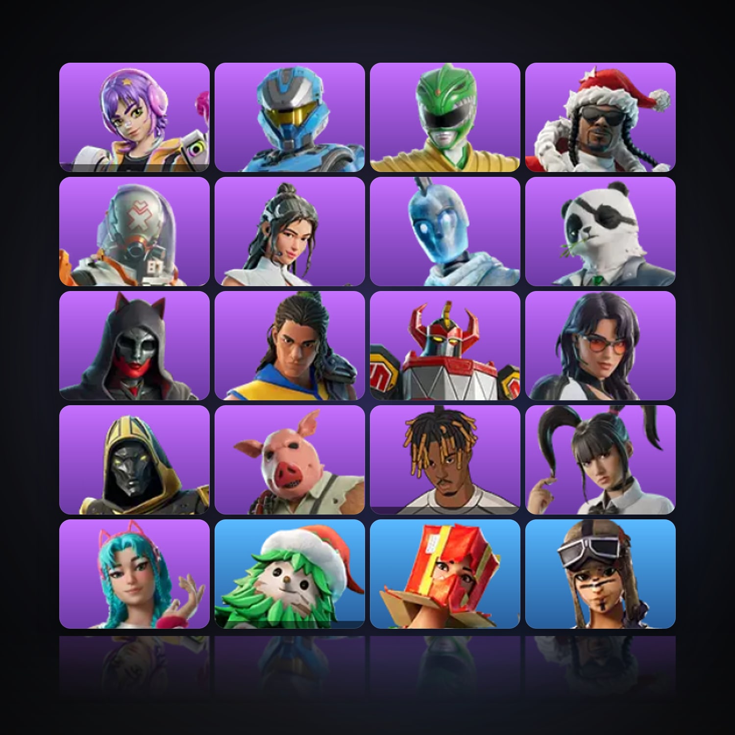 Fortnite | 20 Skins | 400 V-Bucks | Level 1335 | 46 Wins — HabibiAccounts
