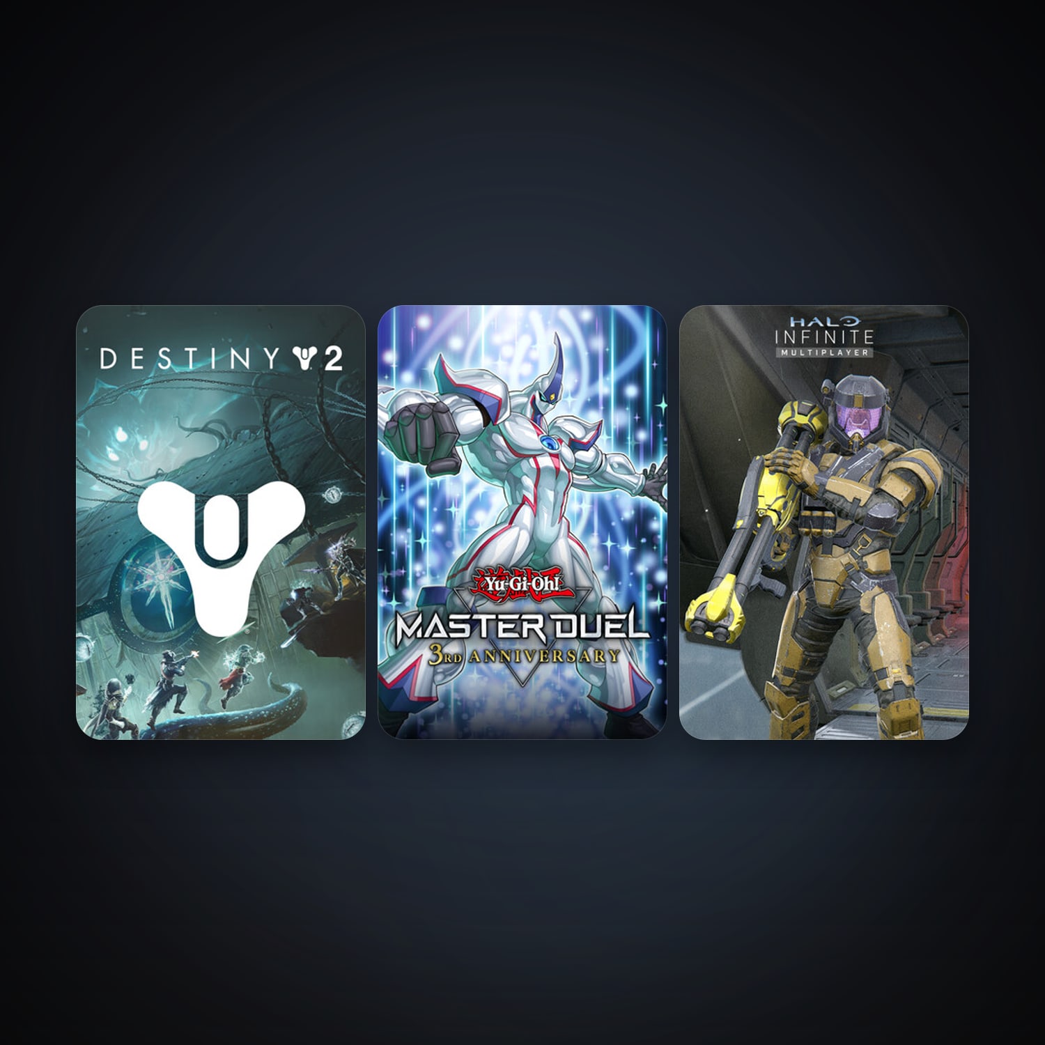 Destiny 2 + Halo Infinite, 6 games, clean — HabibiAccounts