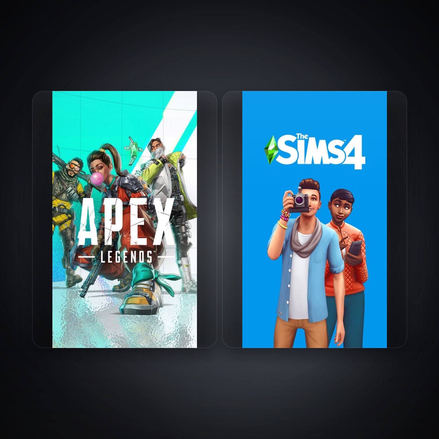 هالحساب إي إيه فيه Apex Legends وThe Sims 4، BR — HabibiAccounts