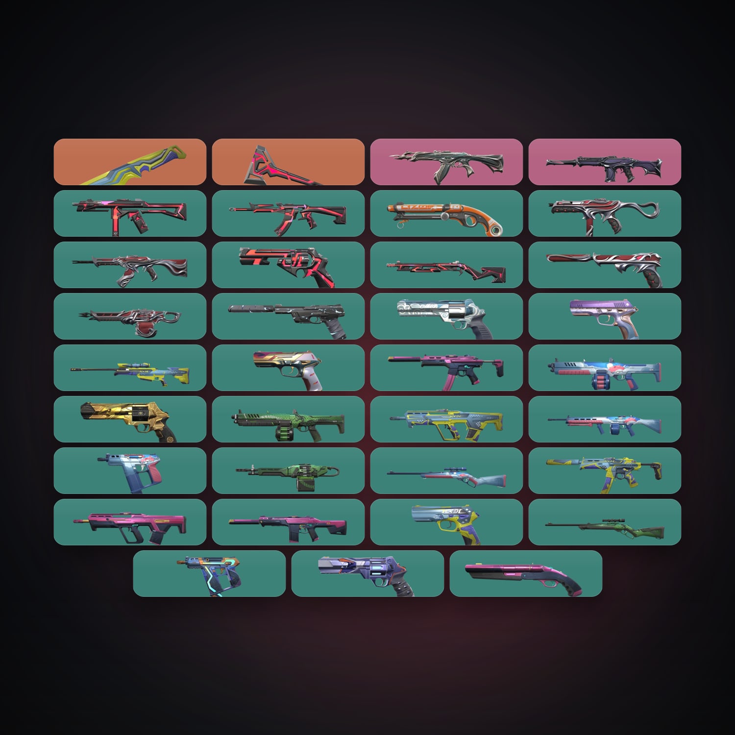 AP Bronze 1 locker — 2 knives, 37 skins, lvl 167 — HabibiAccounts