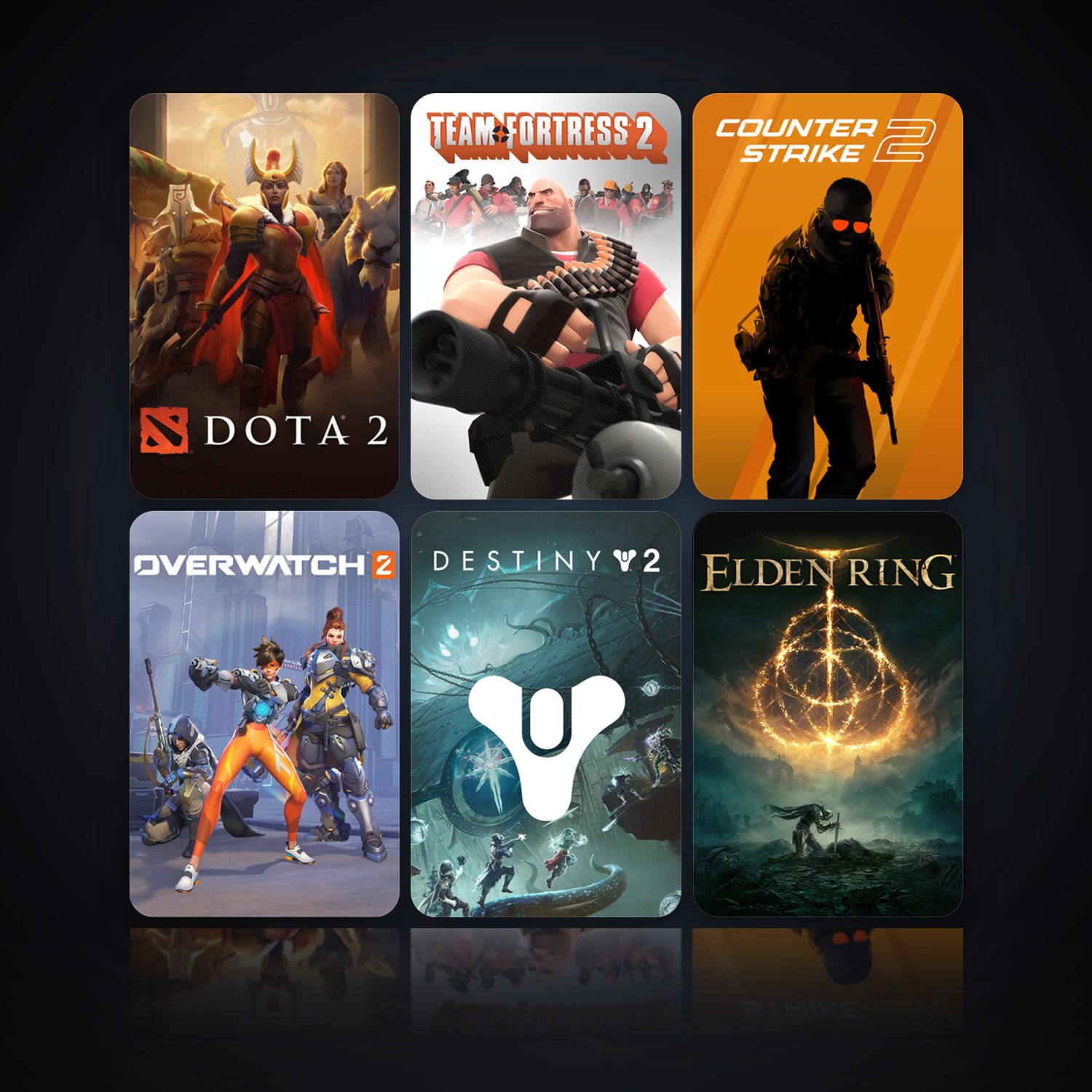 Steam 160 games, Steam 83, clean — HabibiAccounts