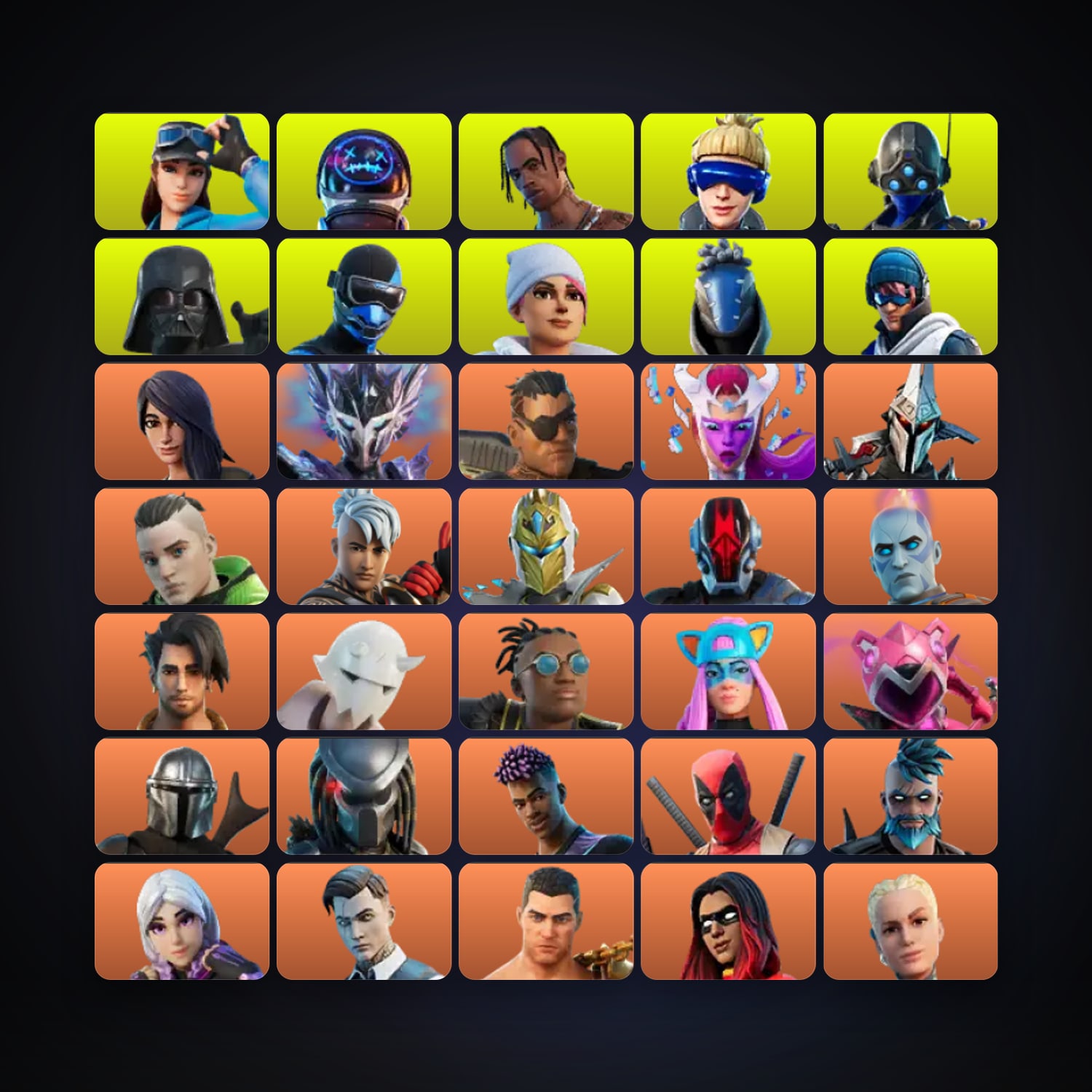 Fortnite | 237 Skins | 1.4K V-Bucks | Level 2985 | 266 Wins — HabibiAccounts
