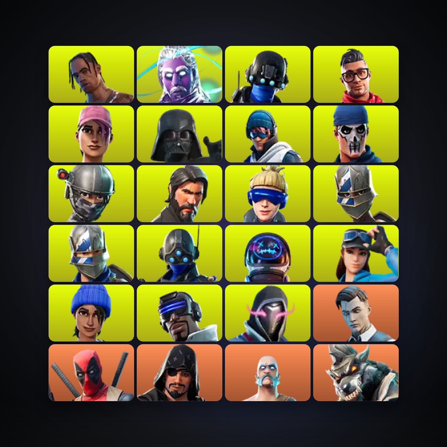 Fortnite | 183 Skins | 7.3K V-Bucks | Level 1469 | 80 Wins — HabibiAccounts