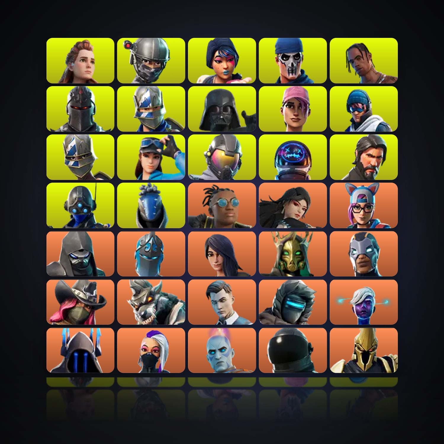 Fortnite | 401 Skins | 200 V-Bucks | Level 4697 | 2.4K Wins — HabibiAccounts
