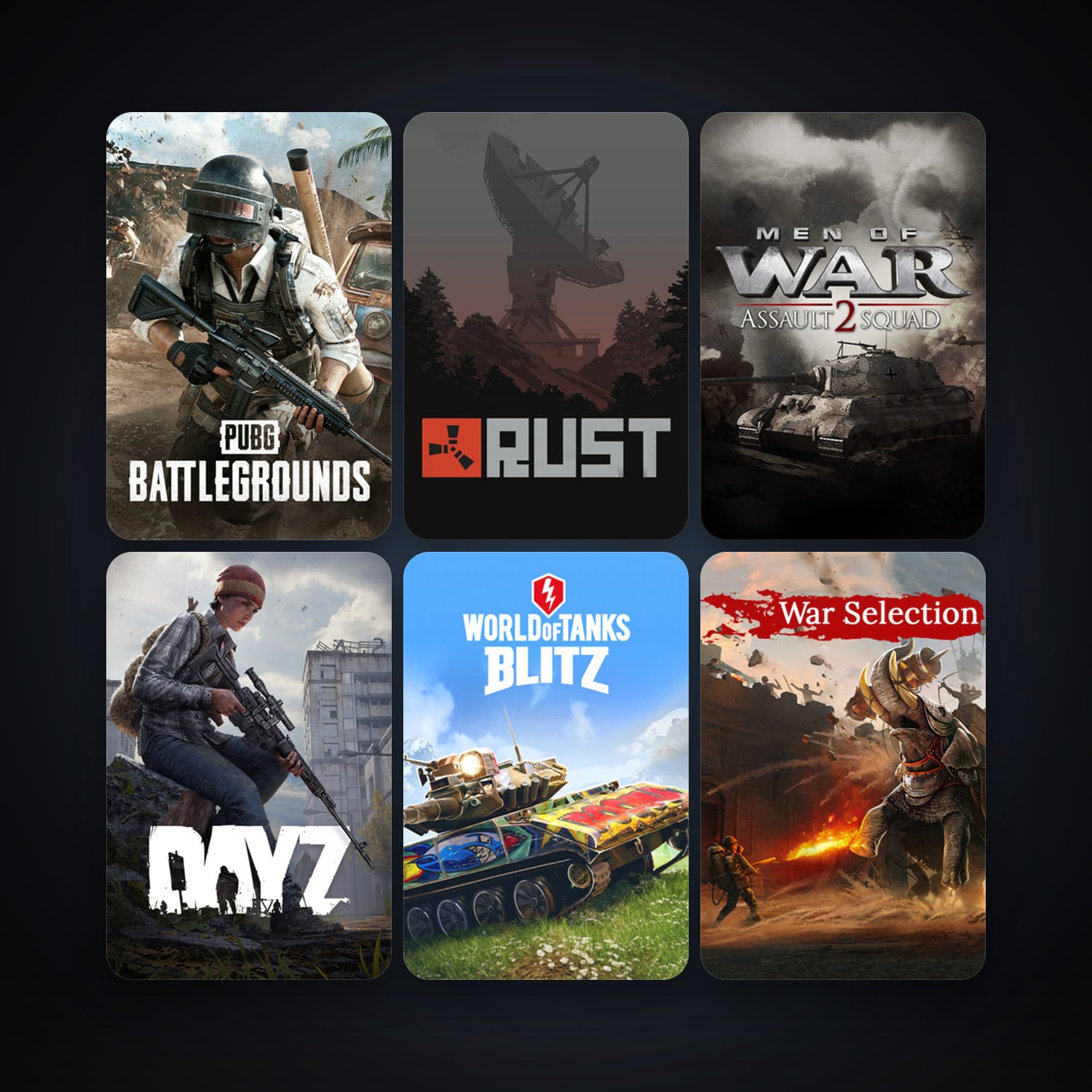 DayZ + Men of War: Assault Squad 2, 72 games, Steam 10, clean — HabibiAccounts