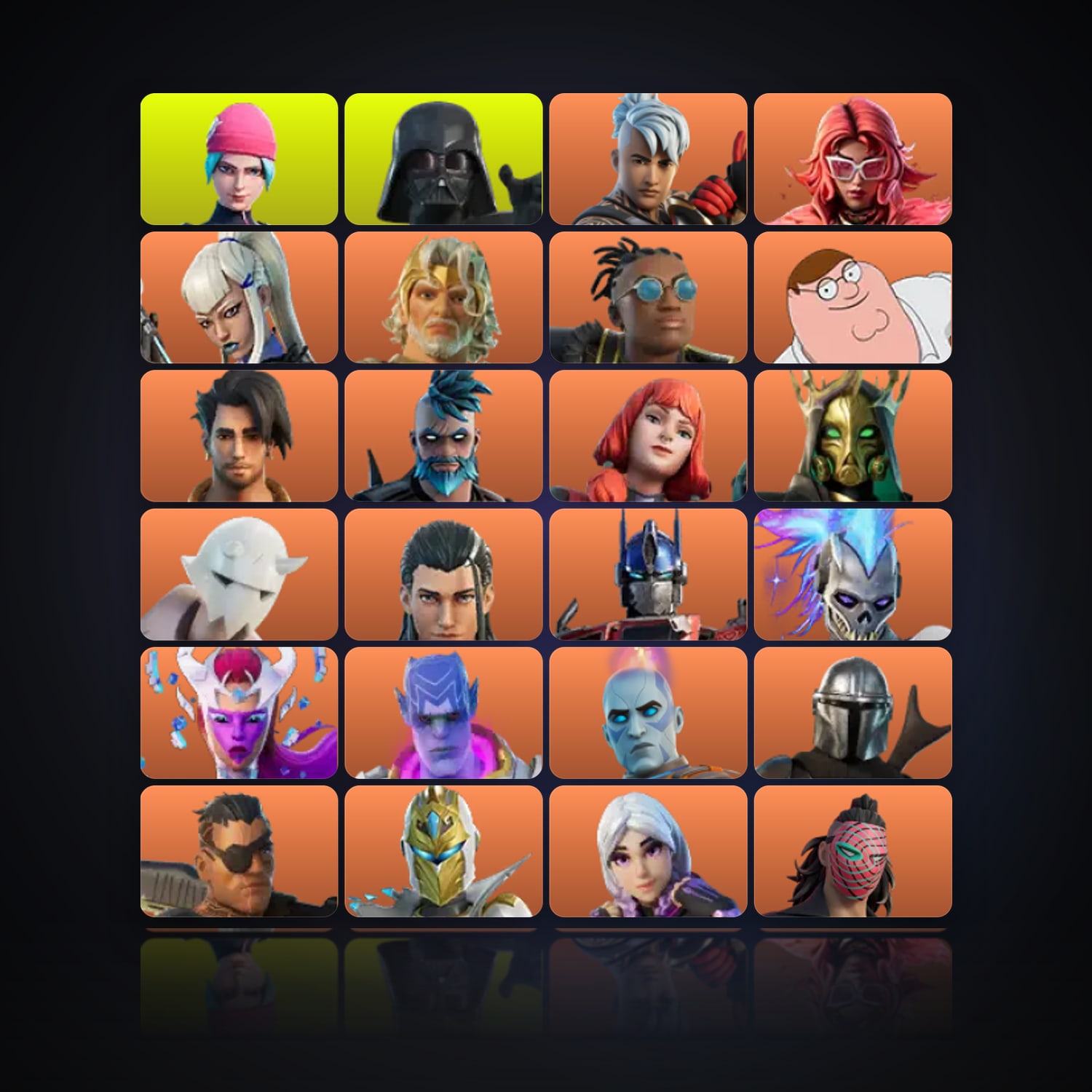 Fortnite | 219 Skins | 700 V-Bucks | Level 6009 | 1.3K Wins — HabibiAccounts