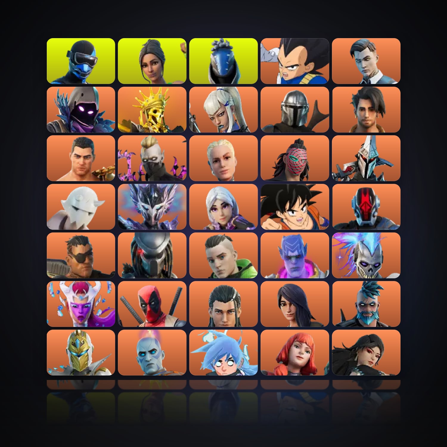 Fortnite | 267 Skins | 150 V-Bucks | Level 2796 | 152 Wins — HabibiAccounts