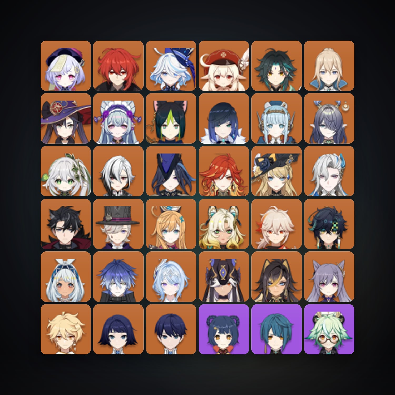 جينشن إمباكت | AR 60 | 84 شخصية | 30× 5★ — HabibiAccounts