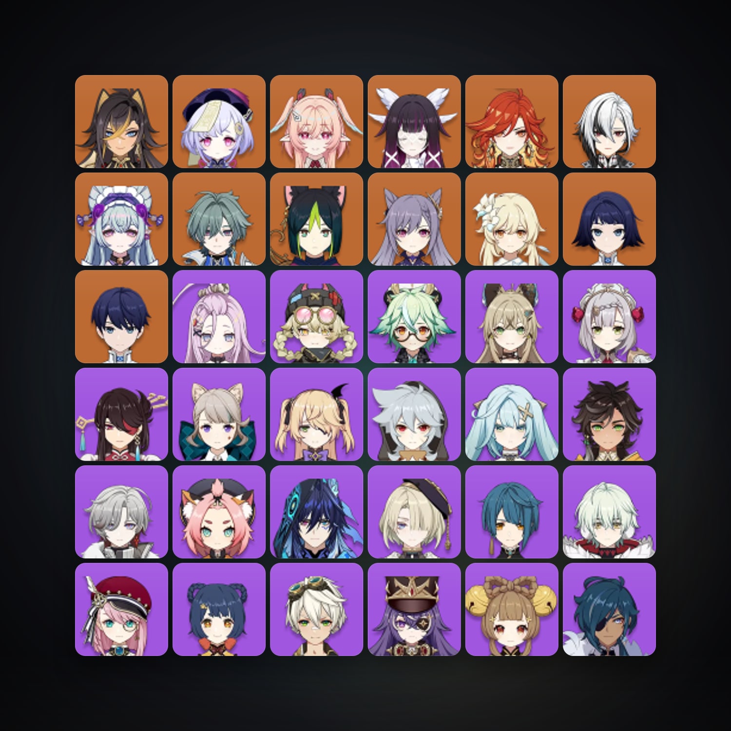Genshin Impact | AR 56 | 51 Chars | 10× 5★ — Genshin / miHoYo Account — HabibiAccounts