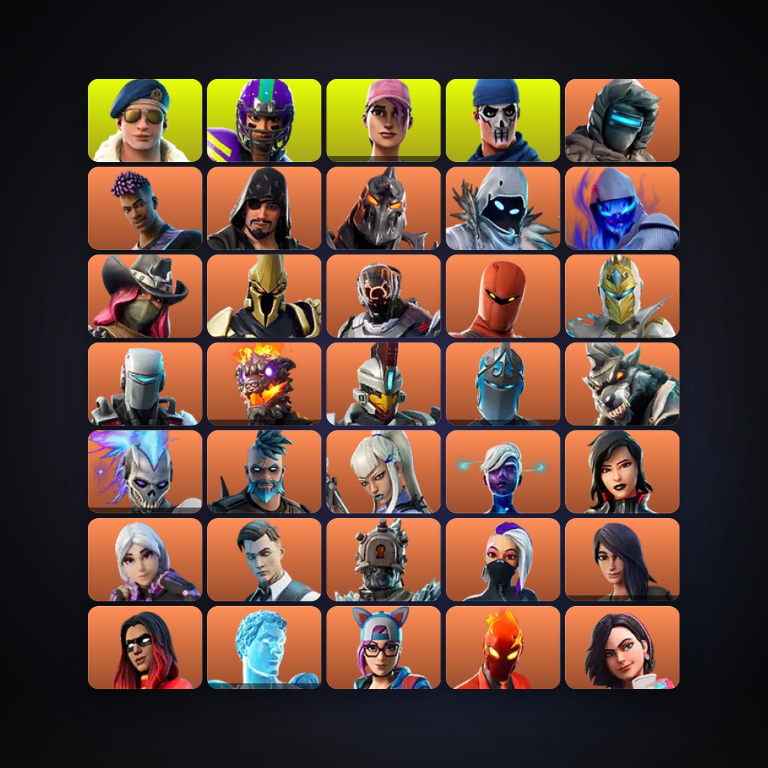 Fortnite | 198 Skins | 600 V-Bucks | Level 2005 | 362 Wins — HabibiAccounts
