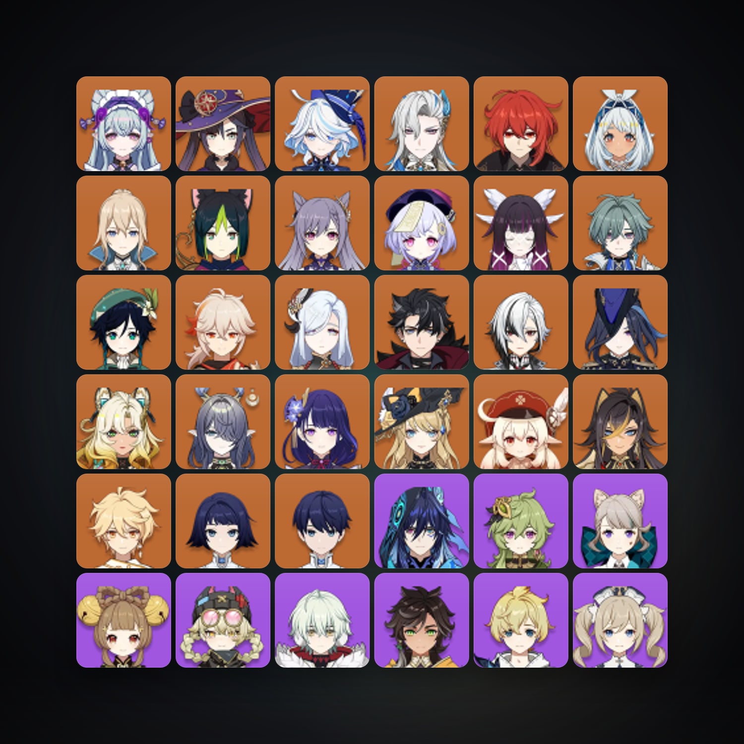 Genshin Impact | AR 59 | 77 Chars | 24× 5★ — Genshin / miHoYo Account · 259229059 — HabibiAccounts